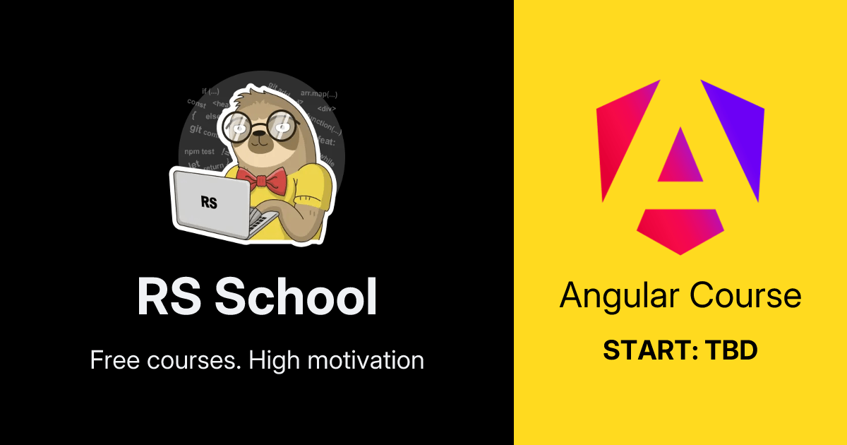 Angular · The Rolling Scopes School